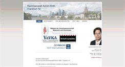 Desktop Screenshot of anwalt-boeth.de